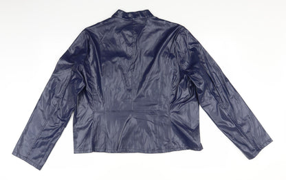 Womens UK Size 2XL Preworn Blue Jacket