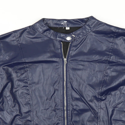 Womens UK Size 2XL Preworn Blue Jacket