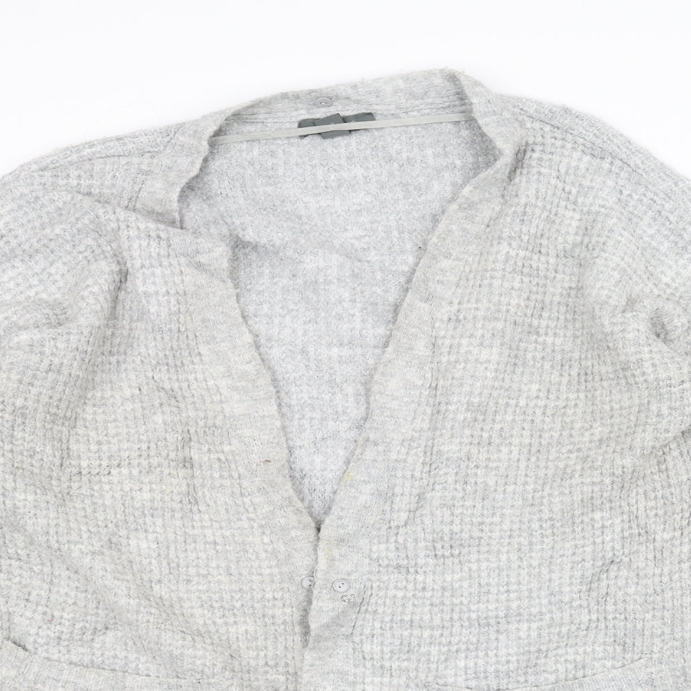 Primark Womens Grey   Jacket Coatigan Size M