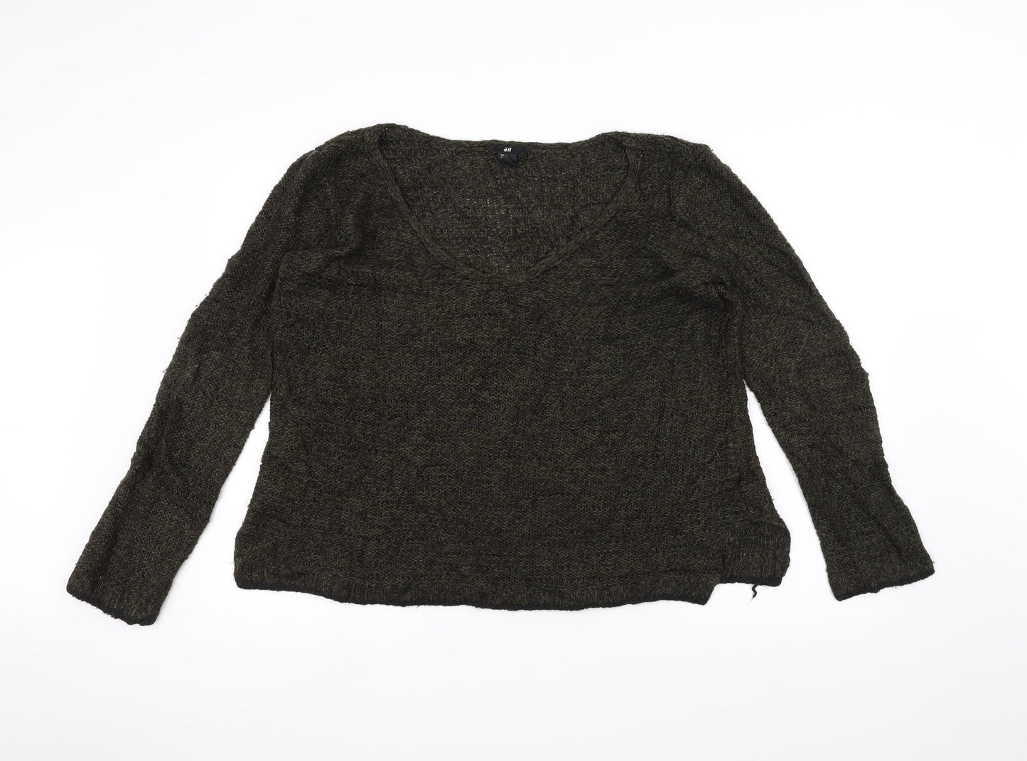 H&M Womens Black   Pullover Jumper Size M