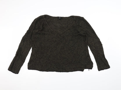 H&M Womens Black   Pullover Jumper Size M