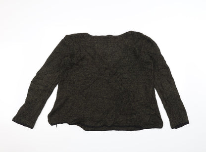 H&M Womens Black   Pullover Jumper Size M