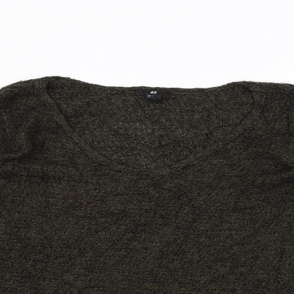 H&M Womens Black   Pullover Jumper Size M