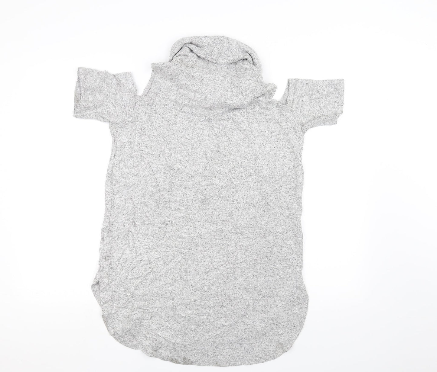 Womens UK Size 14 Select Grey Basic T-Shirt