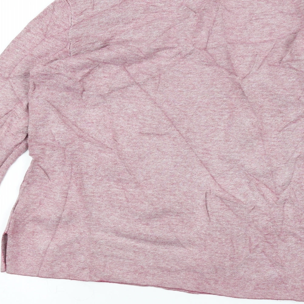 Womens UK Size S Gap Pink Basic T-Shirt