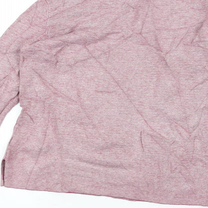 Womens UK Size S Gap Pink Basic T-Shirt