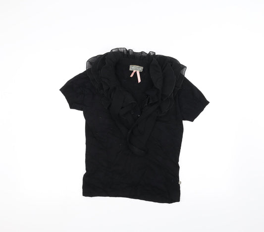 Lipsy Womens Blue   Basic T-Shirt Size 12