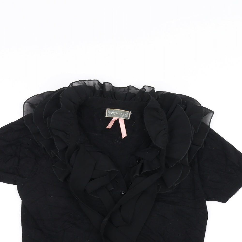 Lipsy Womens Blue   Basic T-Shirt Size 12