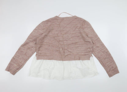 Primark Womens Pink   Pullover Jumper Size 18