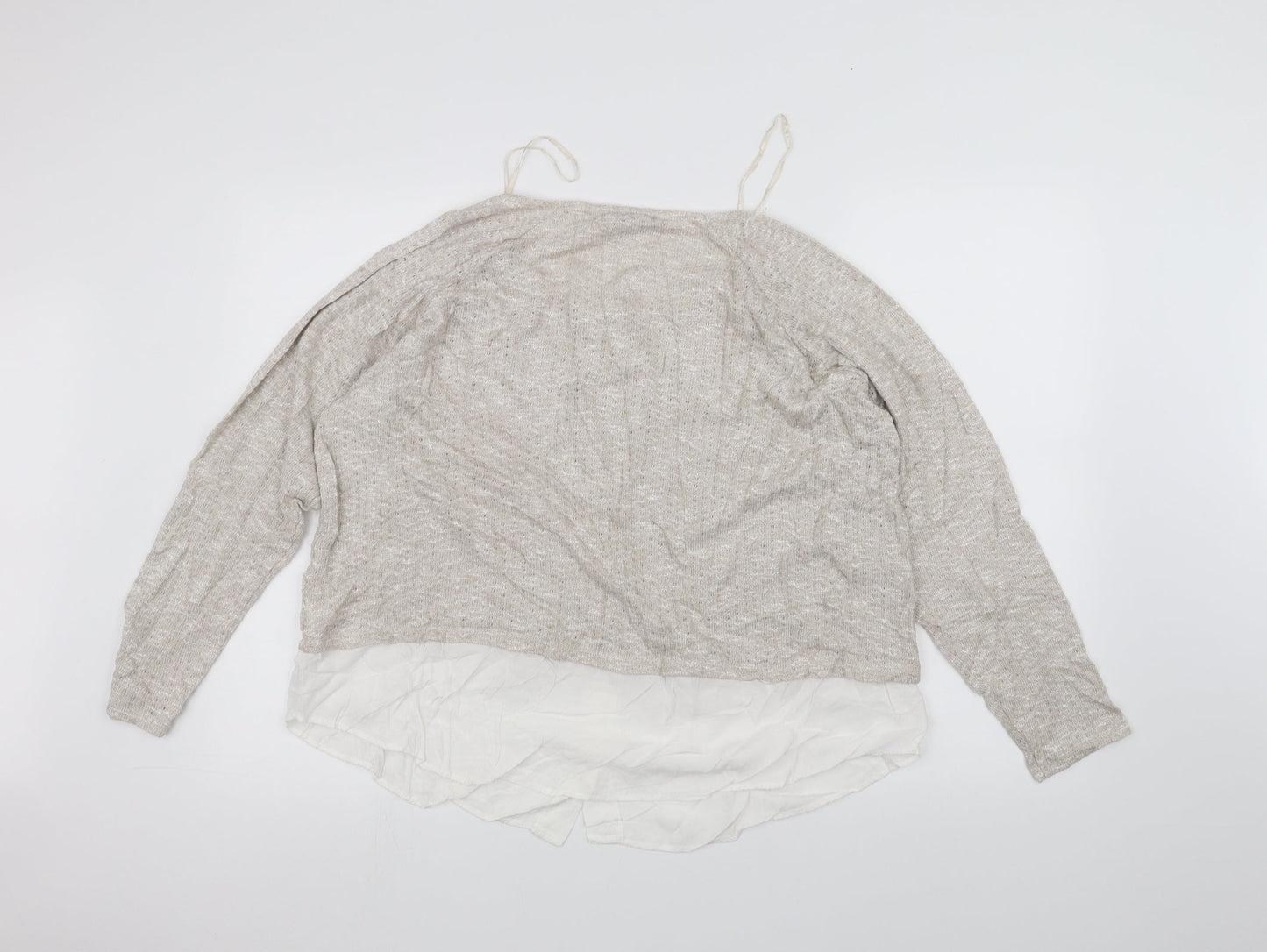 Marks and Spencer Womens White   Pullover Jumper Size 20