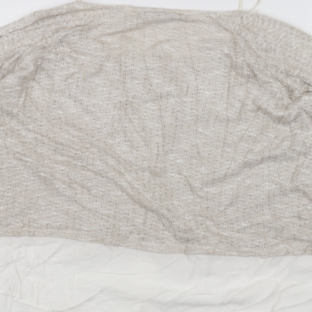 Marks and Spencer Womens White   Pullover Jumper Size 20