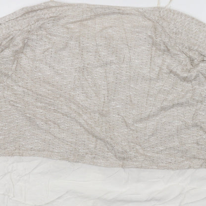 Marks and Spencer Womens White   Pullover Jumper Size 20