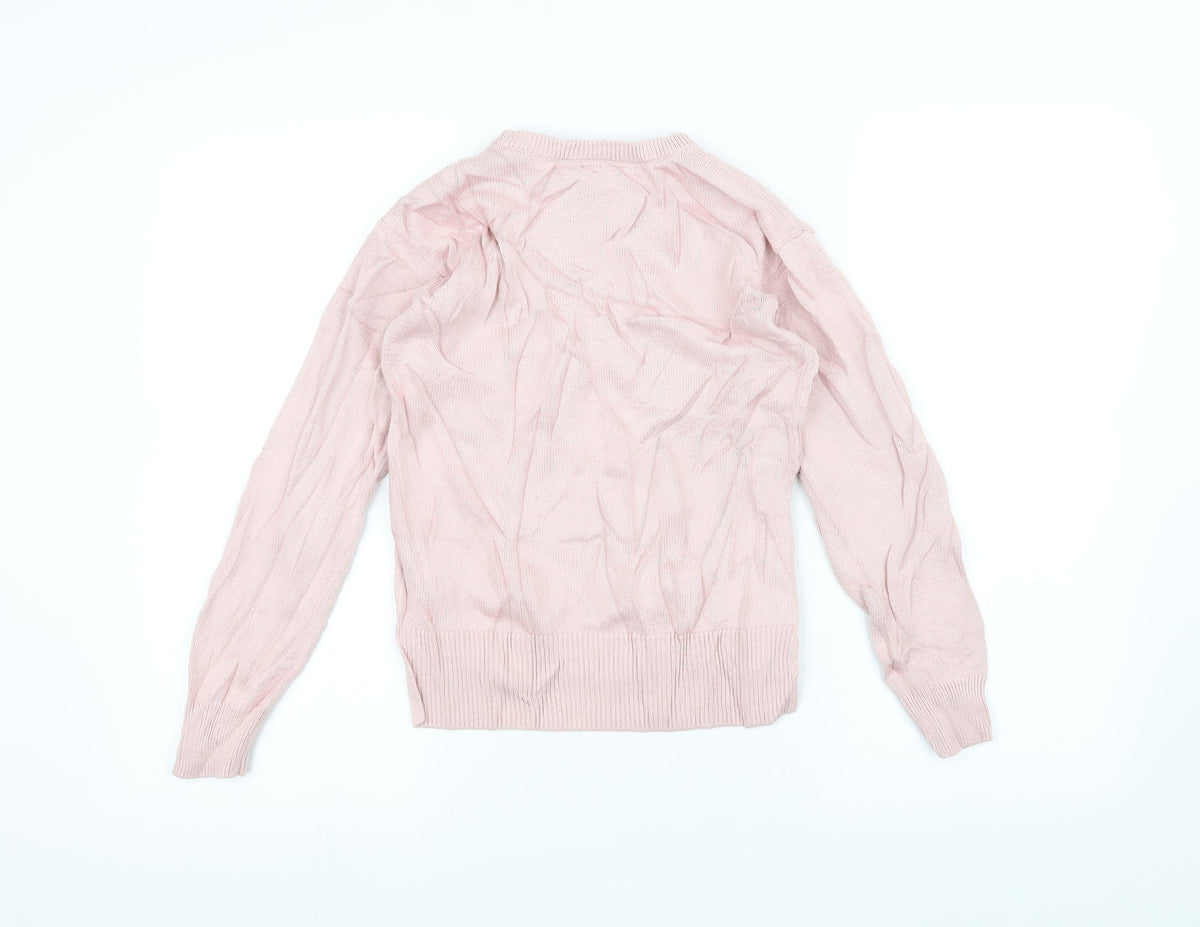 Gap Girls Pink   Pullover Jumper Size 8 Years