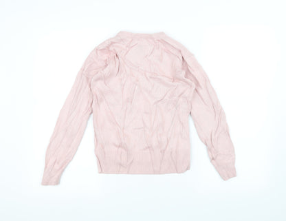 Gap Girls Pink   Pullover Jumper Size 8 Years