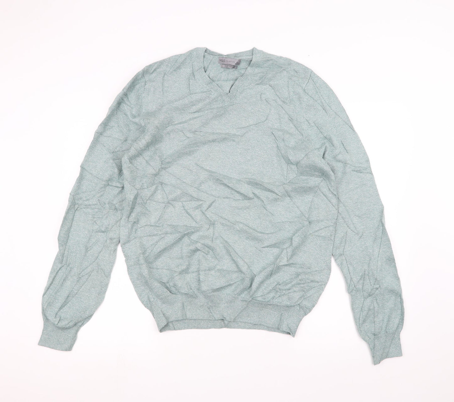 Marks and Spencer Womens Green   Pullover Jumper Size M