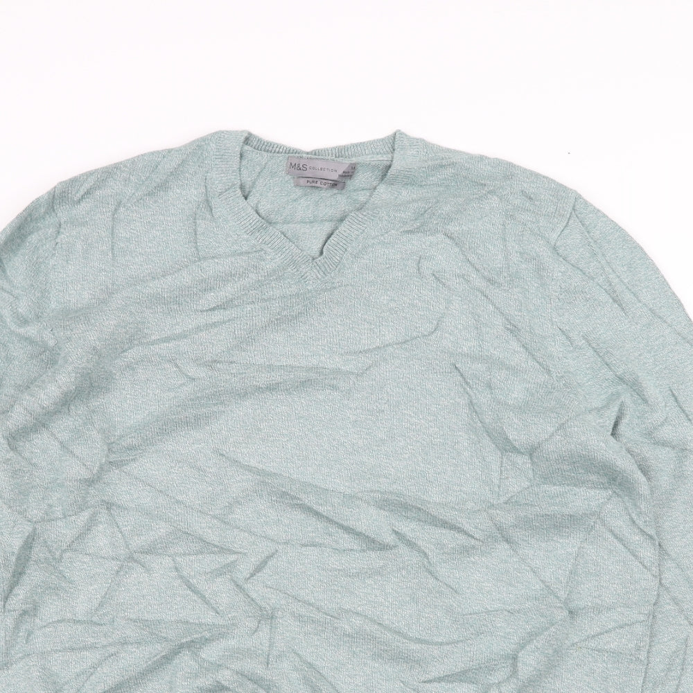Marks and Spencer Womens Green   Pullover Jumper Size M