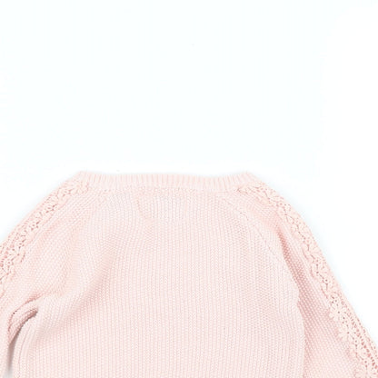 Young Dimension Girls Pink   Pullover Jumper Size 3-4 Years