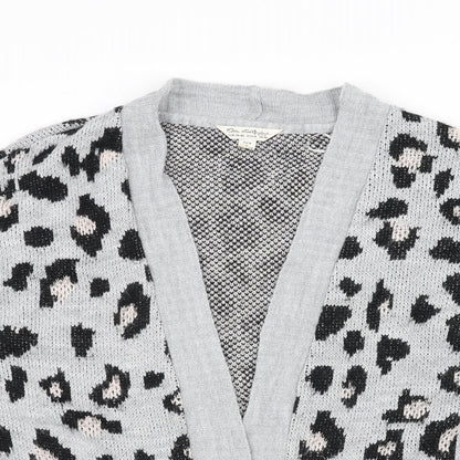 Womens UK Size M Miss Selfridge Grey Jacket