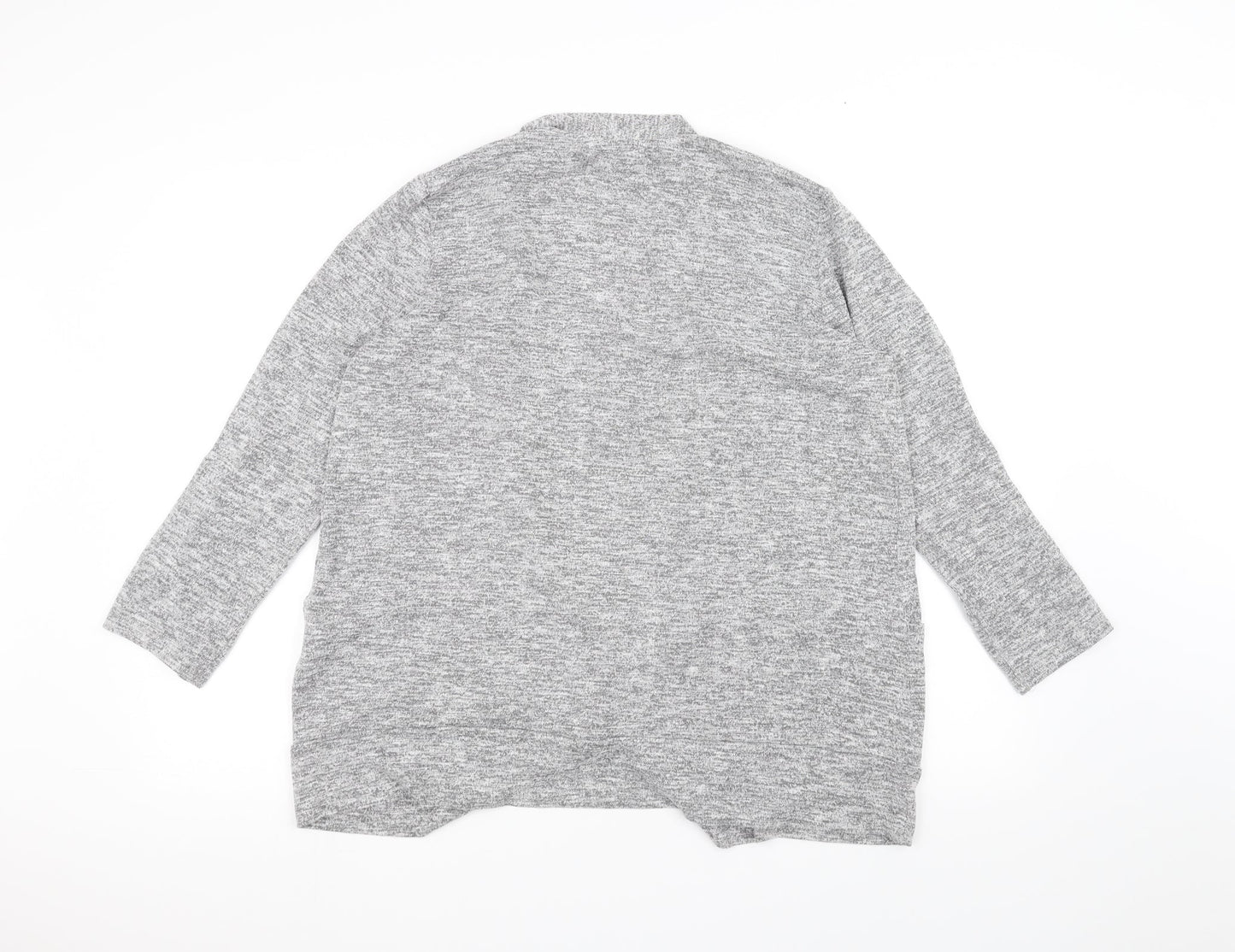 Papaya Womens Grey   Cardigan Jumper Size 14