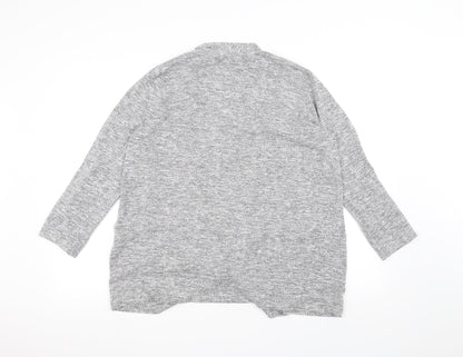 Papaya Womens Grey   Cardigan Jumper Size 14