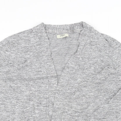 Papaya Womens Grey   Cardigan Jumper Size 14