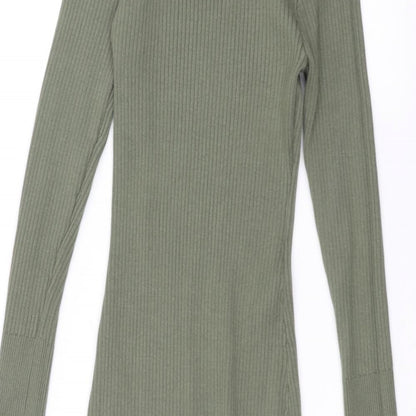 LU love NYC Womens Green   A-Line  Size L