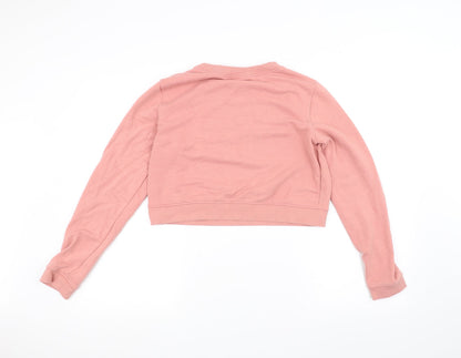 H&M Womens Pink   Pullover Jumper Size M