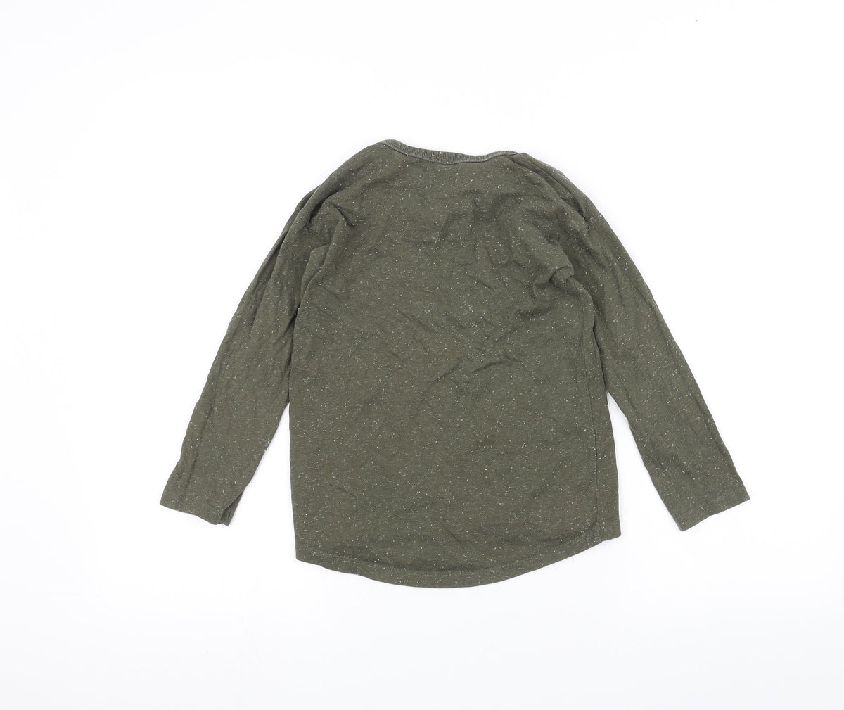 Next Boys Green   Basic T-Shirt Size 5-6 Years