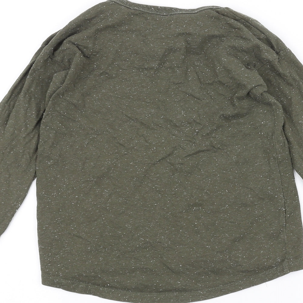 Next Boys Green   Basic T-Shirt Size 5-6 Years