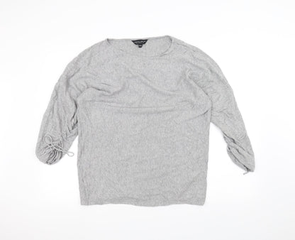 Dorothy Perkins Womens Grey   Pullover Jumper Size 16