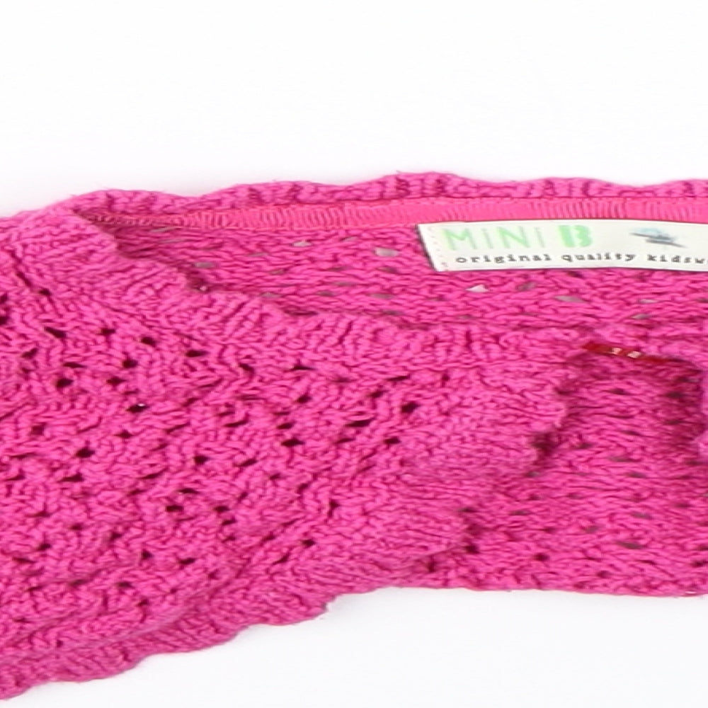 Mini B Baby Pink   Cardigan Jumper Size 12-18 Months