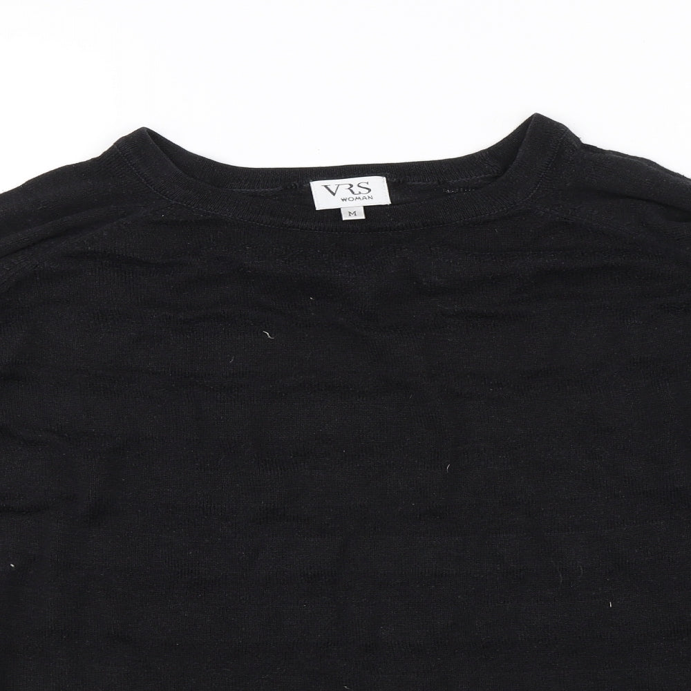 VRS woman Womens Black   Jersey T-Shirt Size M