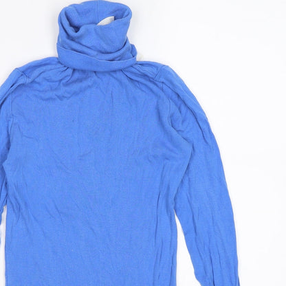 Msch Womens Blue   Jersey Blouse Size S