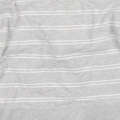 NEXT Baby Grey Striped  Jersey T-Shirt Size 12-18 Months  - Marine Division