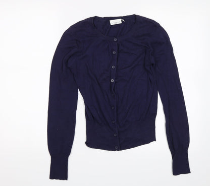 New Look Womens Purple   Cardigan Jumper Size 8