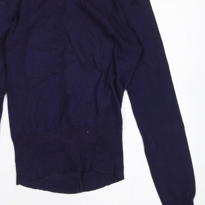 New Look Womens Purple   Cardigan Jumper Size 8