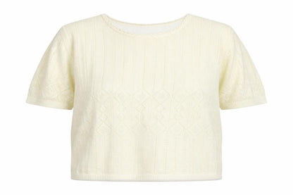 Womens UK Size 24 Fashion Extra White Jersey T-Shirt