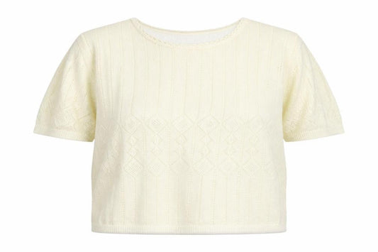 Womens UK Size 24 Fashion Extra White Jersey T-Shirt