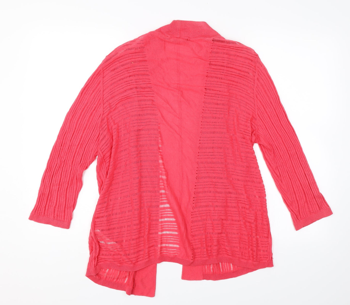 Bonmarché Womens Pink   Cardigan Jumper Size M