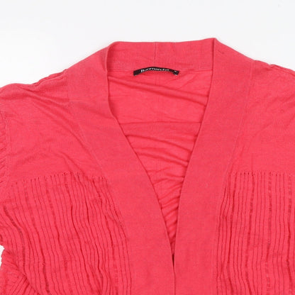 Bonmarché Womens Pink   Cardigan Jumper Size M