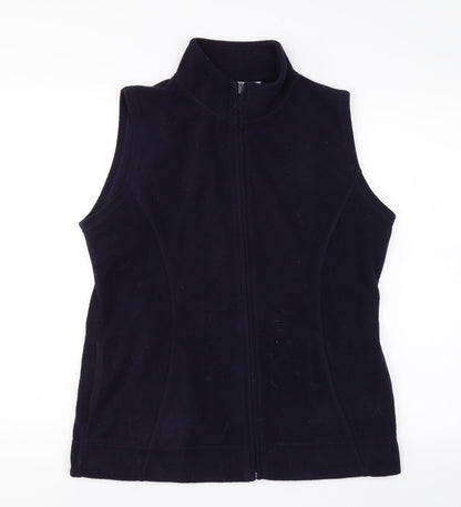 EWM Womens Blue   Vest Jumper Size M