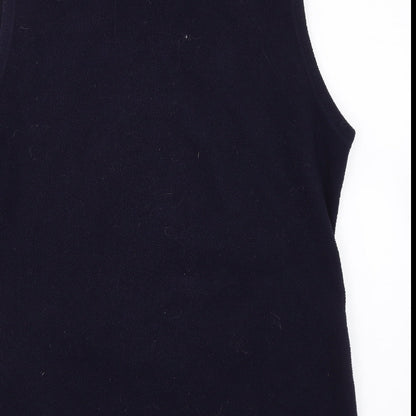 EWM Womens Blue   Vest Jumper Size M