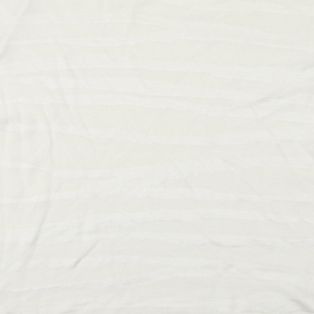 Martello Womens White   Jersey T-Shirt Size L