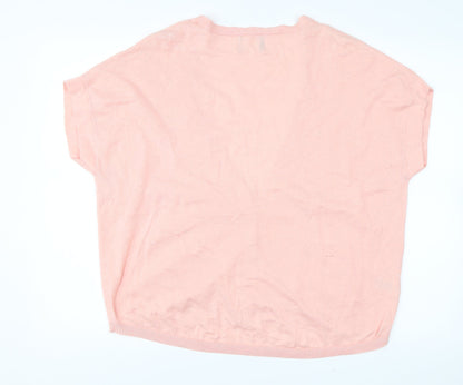 Matalan Womens Pink   Cardigan Jumper Size L