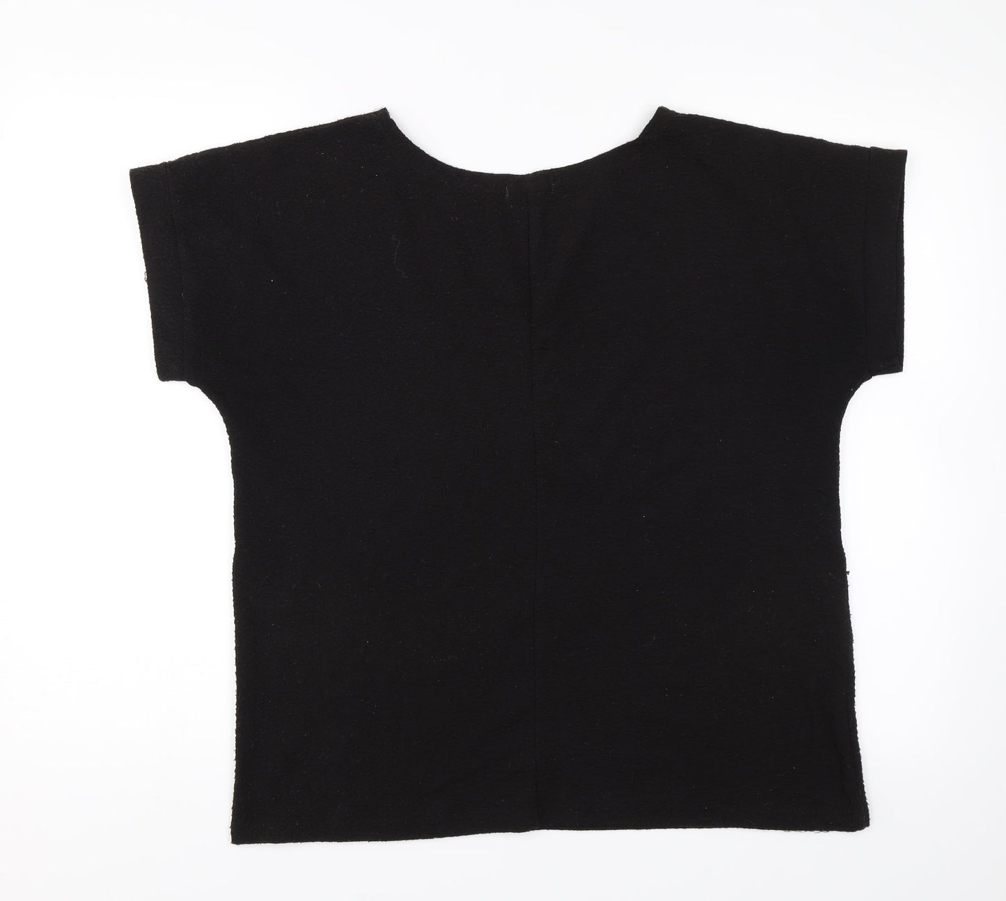 J. Stars Womens Black   Jersey T-Shirt Size L