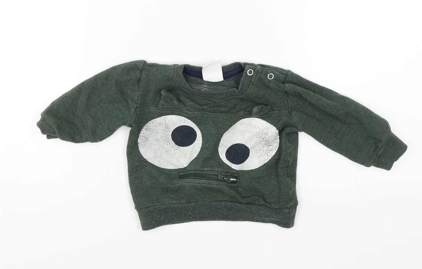 VRS Baby Green   Pullover Jumper Size 0-3 Months