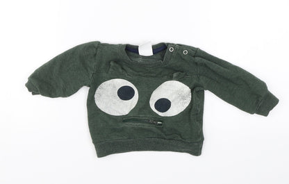 VRS Baby Green   Pullover Jumper Size 0-3 Months
