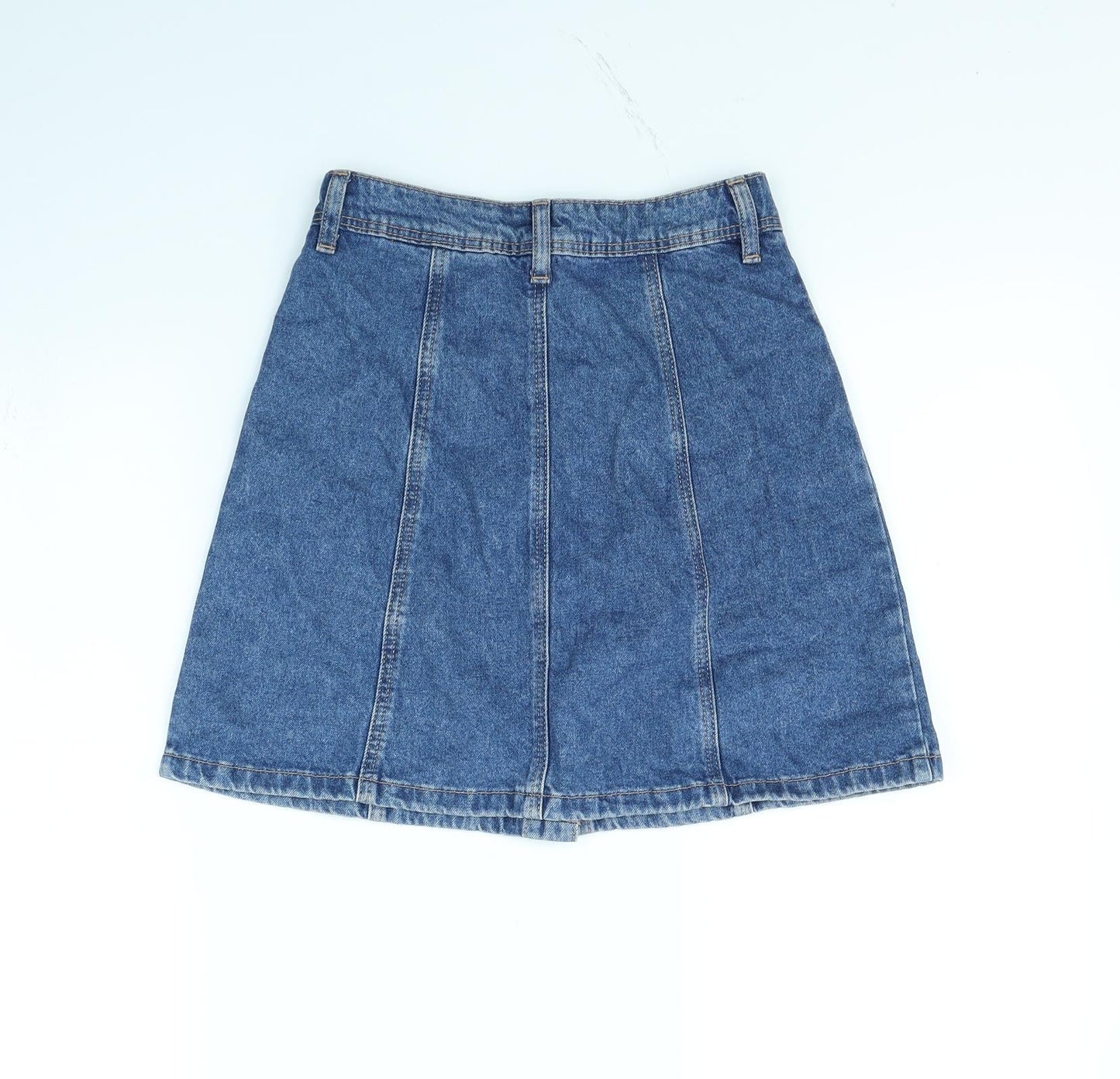 H&M Womens Blue   Mini Skirt Size 4