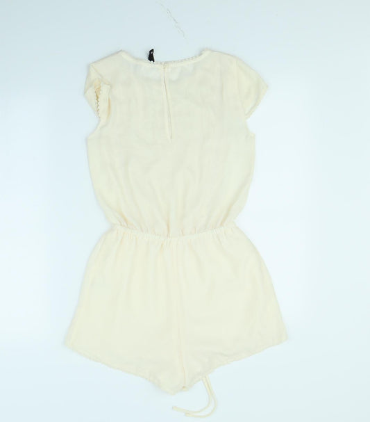 Divided Womens Beige   Playsuit One-Piece Size 6
