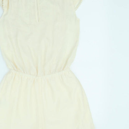 Divided Womens Beige   Playsuit One-Piece Size 6